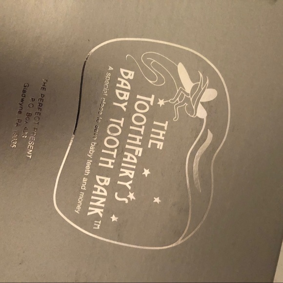 Vintage New The Tooth Fairy’s Baby Tooth Bank new in box - Picture 7 of 8